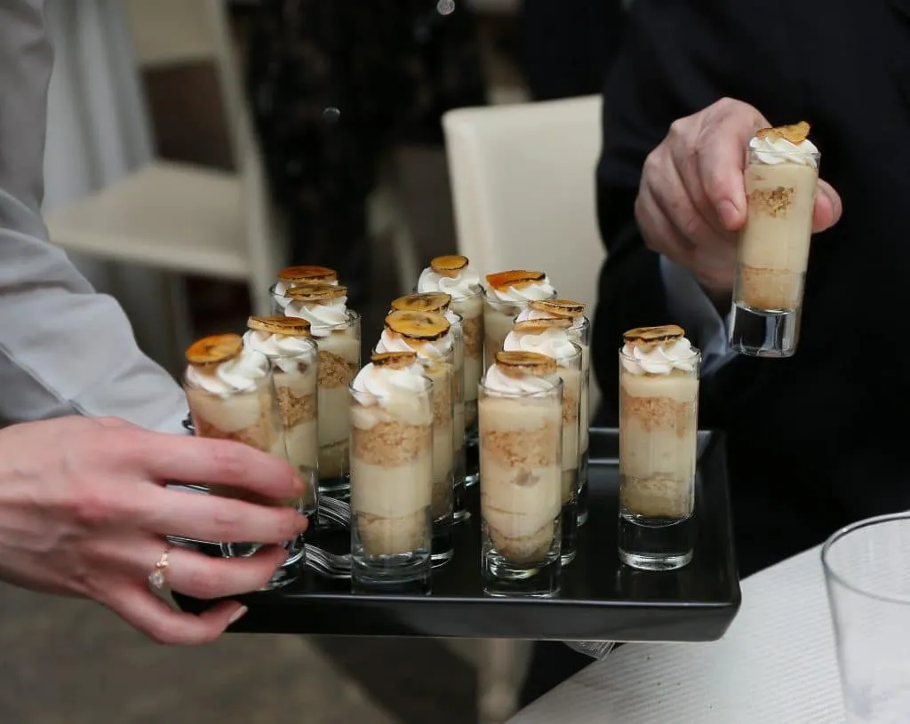 Banana Cream Pie Shooters 1024x815 - Butlered Desserts